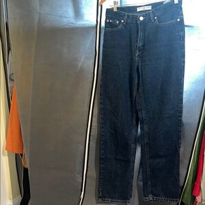Tommy Hilfiger Straight Leg Blue Jeans